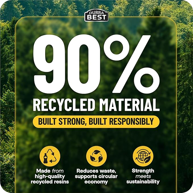 MAAXForce 55 Gallon Contractor Trash Bags | 2 Mil Heavy-Duty Black Garbage Bags | Leak-Proof Puncture-Resistant | Made in USA | 36 x 56 Large Construction &amp Yard Cleanup Bags (40-Count)