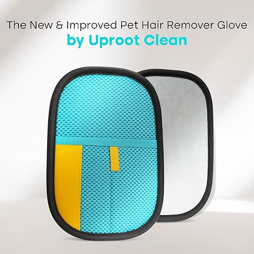 Uproot Cleaner Pro Pet Hair Remover &amp Electrostatic Pet Hair Removal Glove for Cats &amp Dogs: Special Multi Fabric Edge Tool for Non-Knit Surfaces Furniture Clothes &amp Car Upholstery – Gets
