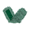 Rubbermaid Commercial Products Microfiber Blend Looped-End-Dust Mop 36-Inch Green Heavy Duty Head Replacement for Floor Cleaning Office/School/Stadium/Lobby/Restaurant
