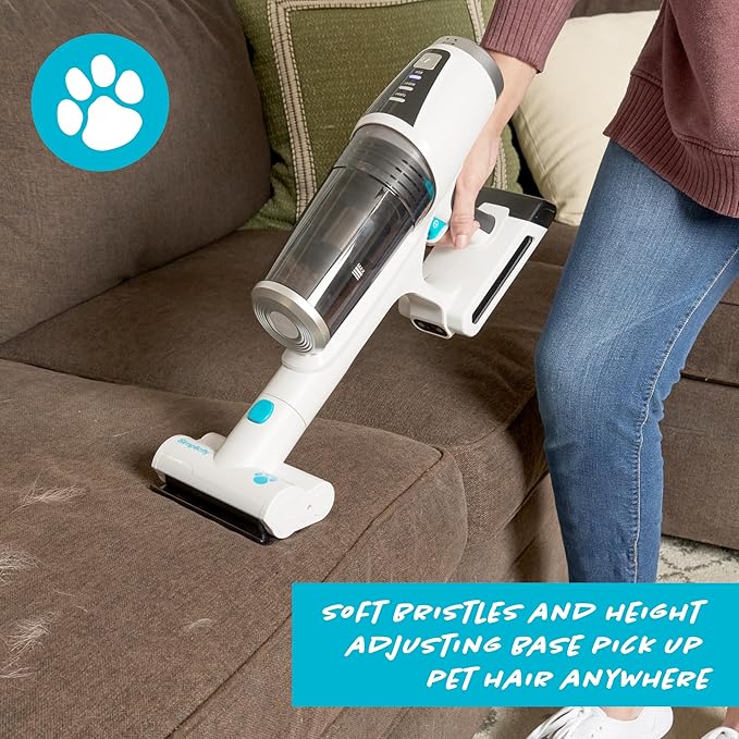 Simplicity Vacuums Pet and Upholstery Tool S67TURBO Motorized Accessory Only for the S67 Cordless Stick and Hand Vacuum Ideal for Cleaning Pets Hair Stairs Furniture Cars and More