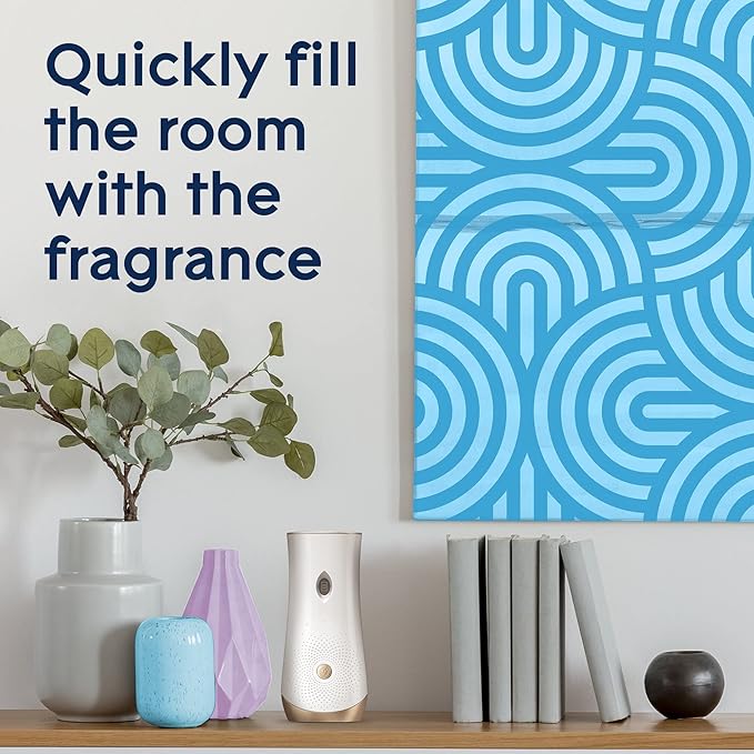 Glade Automatic Spray Refill Air Freshener for Home and Bathroom Cotton Cloud Dream 6.2 Oz 2 Count