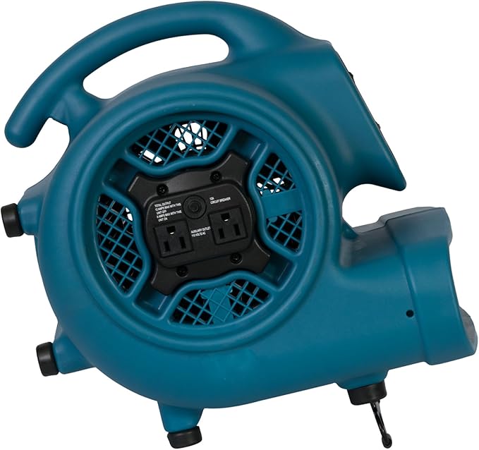 XPOWER P-450AT Scented Air Mover with Timer Power Outlets &amp 4 Aroma Beads Sample Packs