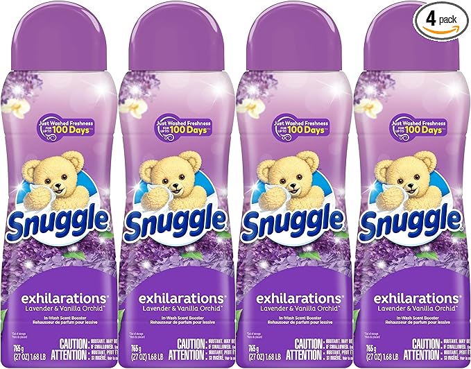 Snuggle Exhilarations Laundry Scent Booster Beads Lavender and Vanilla Orchid 27 Ounce