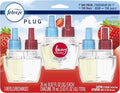 Febreze Plug with Fade Defy Technology Air Freshener - New Limited Edition - (1Packs of the 3 refills) each refill 0.87 fl oz Refill (3) of 0.87 fl oz Refills (Berry &amp Bramble)