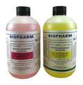 pH Buffer Calibration Solution Kit 2-Pack — one pH 4.00 (red) and one pH 7.00 (Yellow) Each 500 mL (1.06 Pint) — NIST Traceable Reference Standards for All pH Meters