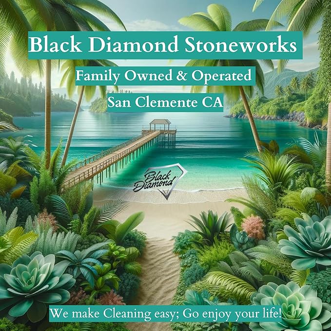 Black Diamond Stoneworks GET SERIOUS Grease Trap Treatment. Commercial Enzyme Drain Opener Odor Control Enzyme for Grease Trap Cleaner and Maintenance. Eliminates Build-Up Odor and drain grease.