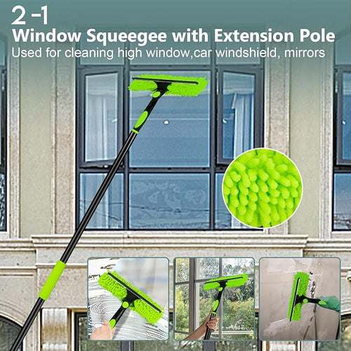 15 Foot Dusters for Cleaning Duster with Extension Pole 7-15ft Microfiber Feather Duster Used for Cleaning Ceiling Fan High Window Blinds Shutters Sofa Cobweb Duster for Home (14 PCS)