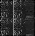HOMSFOU Black Trash Bags 25pcs 80x100cm Thickened 2.5 Mil Plastic Garbage Bags for Home Kitchen Bathroom Wastebasket Liners