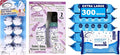 Air Jungles Bathroom Freshness Essentials Bundle :Toilet Bowl Cleaner Tablets Lavender Odor Eliminator Spray &amp Flushable Wipes (300 Count)