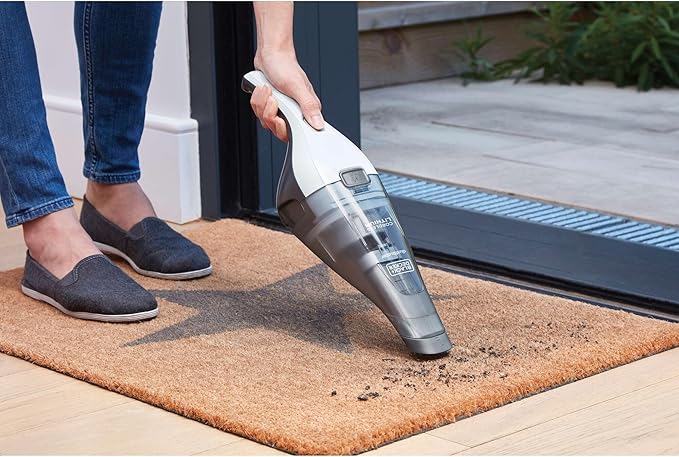 BLACK+DECKER dustbuster Cordless Handheld Vacuum Portable Car Vacuum Cordless Rechargeable Wall Mount Strong Suction QuickClean (HNVC215B10)
