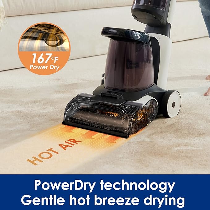 Tineco CARPET ONE Smart Carpet Cleaner Machine Lightweight Carpet Shampooer and Portable Upholstery Cleaner with LED Display Pet Carpet Cleaner with Spot Cleaner