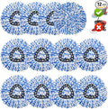12 Pack Spin Mop Replacement HeadFit for Rinse Clean 2-Tank System Microfiber Mop Head Replacement Easy Wring MopRefill Mop Replace Head for Floor Cleaning