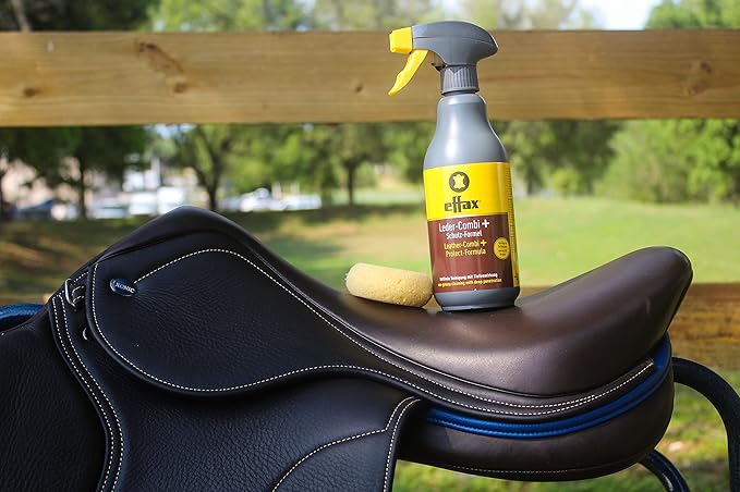 Effax Leather Cleaner Supplies Leather Cleaner Tack Cleaner Tack Care (Leather Combi + Protect Formula Spray)