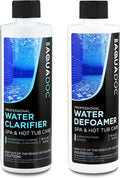 AquaDoc Spa Clarifier &amp Spa Defoamer Hot Tub Chemical Kit - Includes 16oz Water Clarifier &amp 16oz Anti-Foam for Hot Tubs