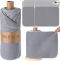 36 Pack Vintage Reusable Cleaning Cloths Washable Cotton Kitchen Towels for Home (Gray)