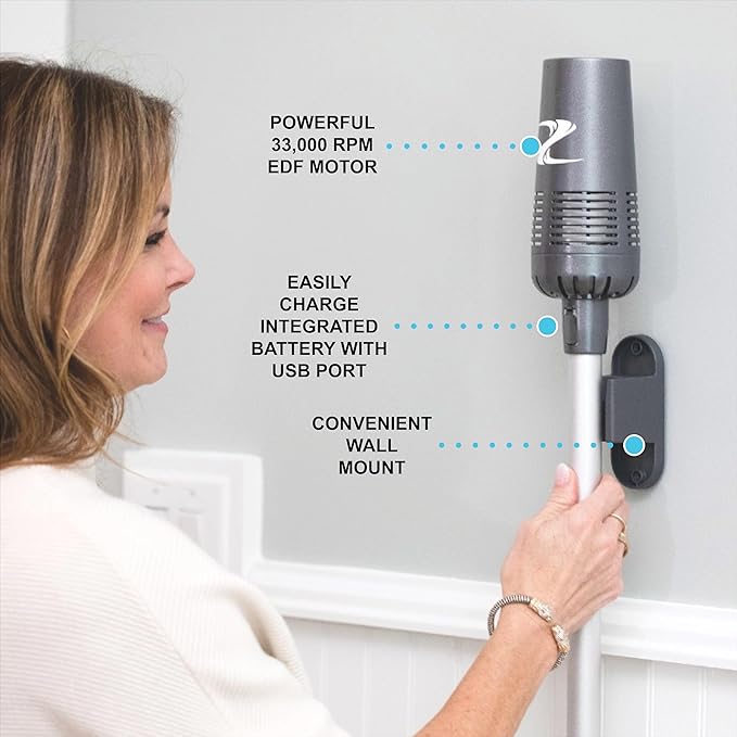 Breeze Lightweight Air Stick Blower – Sleek Lightweight Air Broom for Precision Cleaning at RVs Home Patios Condos and All Outdoor and Indoor Activities (Headcover Not Included)