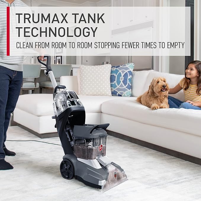 Hoover Powerscrub XL Pet Carpet Cleaner Machine Upright Shampooer FH68050 Black