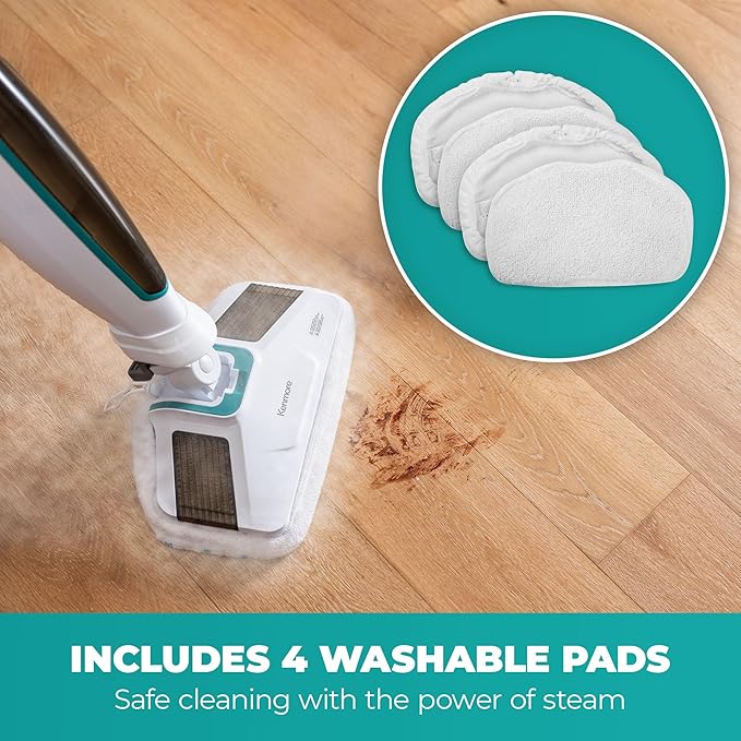 Kenmore SMP01 Microfiber &amp Washable Pads 4 pack for Kenmore SM2060 S200 Series Steam Mop for Floor Cleaning