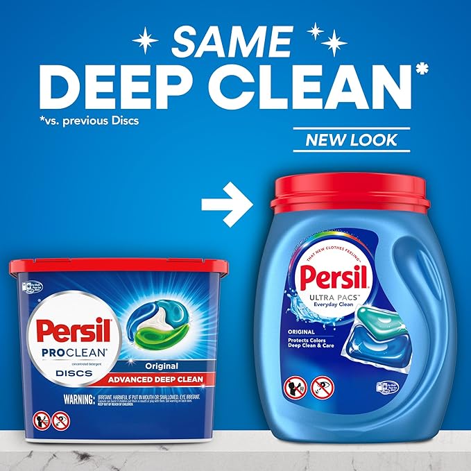 Persil Ultra Pacs Original Everyday Clean Laundry Detergent 66 count