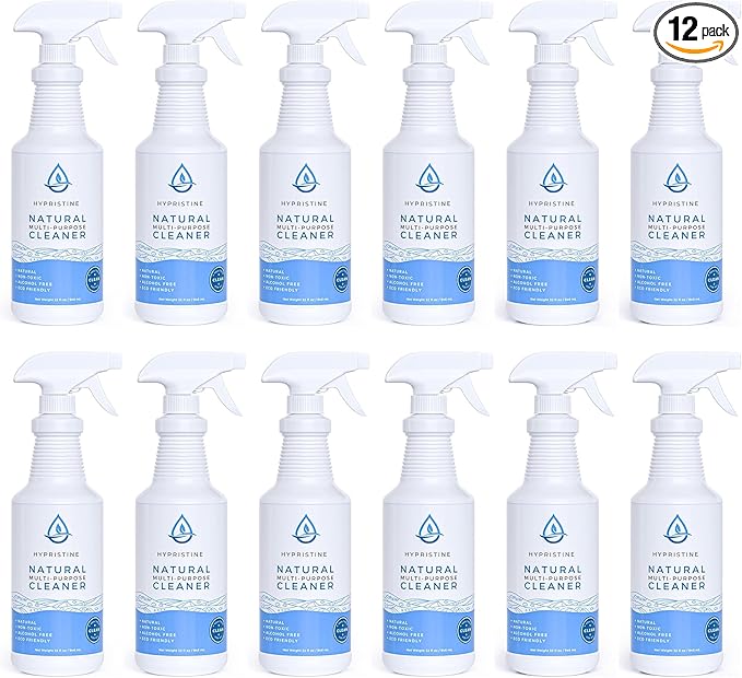 Natural Multipurpose Surface Cleaner 32 fl oz Spray Bottles 12 Pack