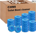 CHMI 100 Pack Toilet Bowl Cleaner Tablets Long-lasting Bathroom Toilet Tank Cleaner.(Blue)