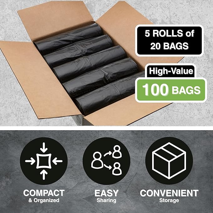 55 Gallon Garbage Trash Bag 38X58 1.2 Mil Black 100 Count Can Liner Bulk 56 Gallon 57 Gallon 58 Gallon 59 Gallon 60 Gallon 55-60 Gallon Made in USA