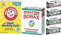 Laundry Soap Kit - Fels Naptha 4 bars 20 Mule Team Borax Natural Laundry Booster &amp Arm &amp Hammer Super Washing Soda