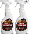 Evo Dyne Grill Cleaner Spray (32 oz) Made in USA - Quickly Cleans BBQ Burnt-on Foods and Grease from Grill Grates - Heavy Duty Fast-Acting Formula Less Scrubbing - Food Safe Grill &amp Oven Degrea