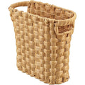 Wicker Waste Basket with Built-in Handles Multifunctional Mini Basket for Home and Office Compact Design and Durable Construction with Fine Artisanal Craftsmanship