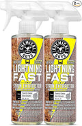 Chemical Guys SPI_191_1602 Lightning Fast Carpet and Upholstery Stain Extractor (Fabric Upholstery &amp Carpet) Safe for Cars Home Office Furniture &amp More 16 fl oz Fresh Scent (2 Pack)