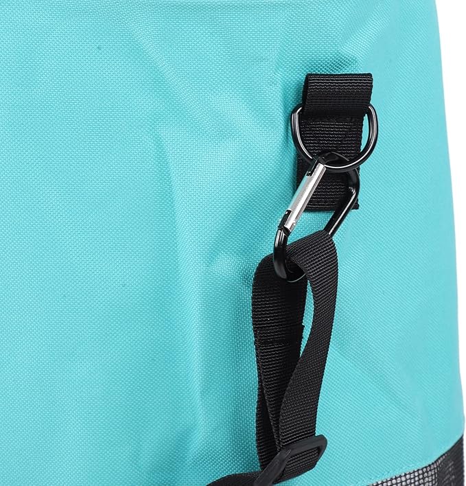 Boat Trash Bags Waterproof Reusable Mesh 33 Inch Height Portable Garbage Storage for Outdoor Use - Tear Resistant Oxford Cloth Easy to Hang Ideal for Boating and Camping