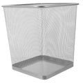 Practical Wire Mesh Trash Can Sturdy Metal Wastebasket for Home Office Kitchen and Bathroom Breathable Design Small Easy to Clean Versatile Garbage Holder