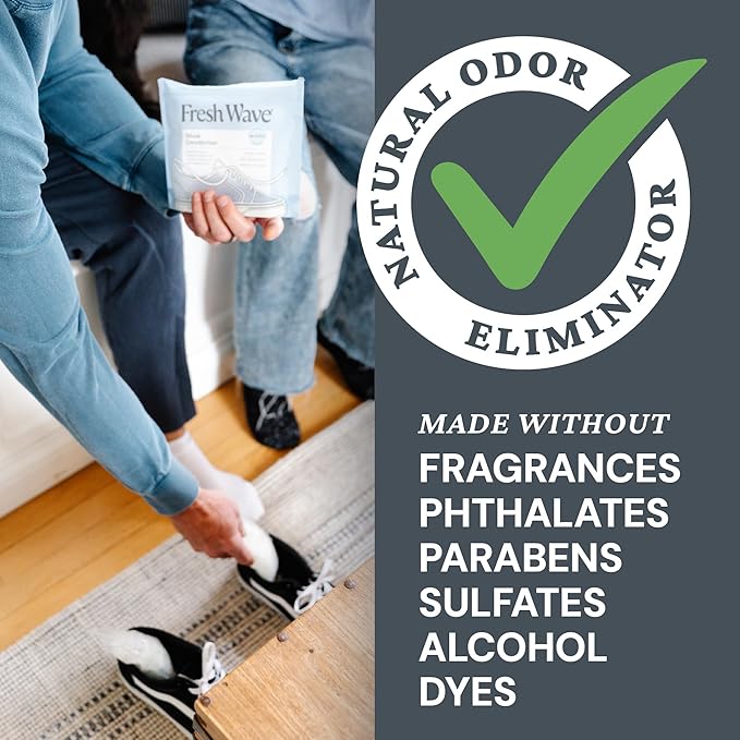Original Home and Shoe Odor Solutions Bundle 3-Pack 7 oz. Gel &amp Shoe Deodorizer