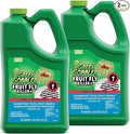 Green Gobbler Fruit Fly Killer+ - Kills Fruit Flies Drain Flies &amp Sewer Flies Gel Treatment For Use in Sinks &amp Pipes - Safe for Septic Systems (2 PACK)