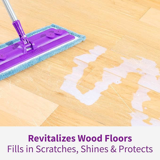 Rejuvenate Professional Wood Floor Restorer Fills Scratches Shines And Protects Wood Flooring For A High Gloss Shine 32 Ounces 6 Pack