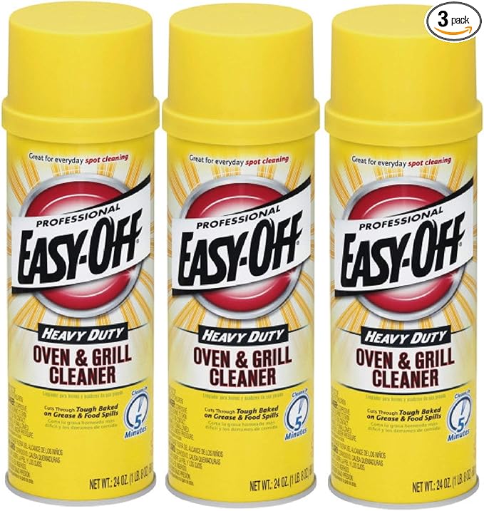 Easy-Off Professional Oven &amp Grill Cleaner 24 oz (Pack of 3)