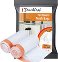 iTouchless Custom Fit Trash Bags Compactor Bags Heavy Duty Drawstring (60 16 Gallon)