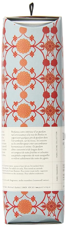 Lucia Roomspray Damask Rose &amp Cypress 3.38 Fluid Ounce