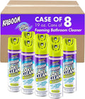 Kaboom 5703700071CT Foamtastic Bathroom Cleaner Fresh Scent 19 oz Spray Can 8/Carton
