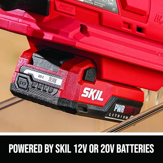 SKIL Electric Spin Scrubber Cordless Power Brush for Cleaning 20V Kit with Battery Charger - PB5100D-12