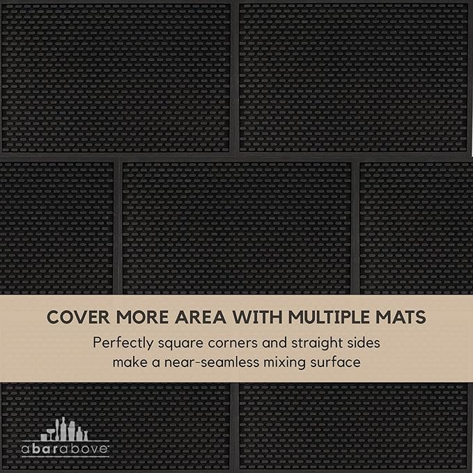 Premium A Bar Above Heavy Duty Bar Mat Food Safe Silicone Mat Mats for Bartending and Coffee Commercial Strength Bartender Accessories Dish Drying Mats for Kitchen Counter Barista Accessories