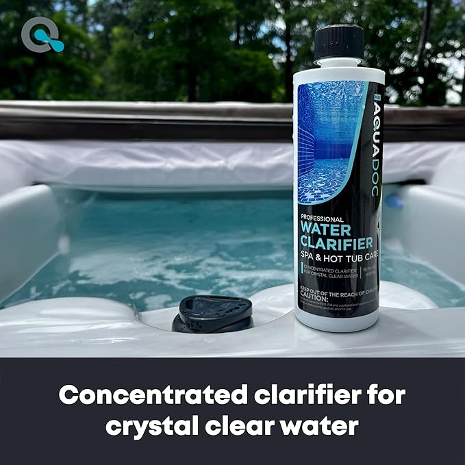 MAV AquaDoc Spa Clarifier &amp Hot Tub Clarifier for Fast Acting Cloudy Water Treatment The Spa Clarifier Hot Tub Owners Love Use Our Hot Tub Water Clarifier to Keep Your Spa Clear &amp Balanced -