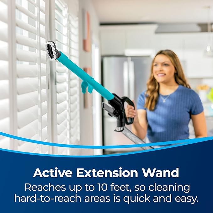 Bissell CleanView Rewind Upright Bagless Vacuum with Automatic Cord Rewind &amp Active Wand 3534