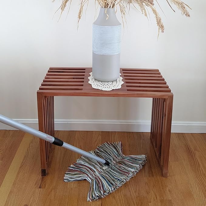 Sladust All Wool Dry Mop with Telescoping Handle and Replacement Head Made in The USA