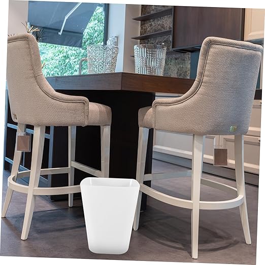 ABOOFAN Square Trash Can Home Office Bedroom Kitchen Easy Clean Plastic Waste Basket