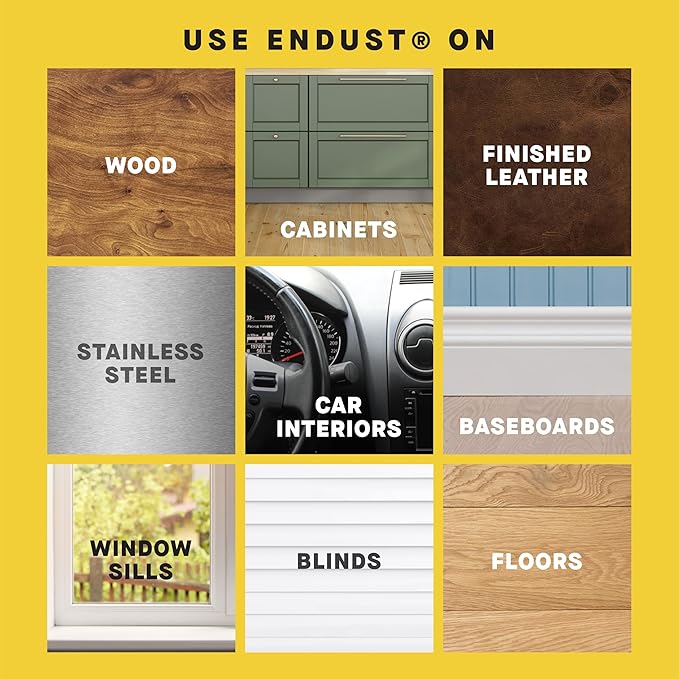 Endust Lemon Zest Multi-Surface Dusting and Cleaning Spray Lemon Zest 3-Pack
