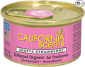 California Scents Spillproof Can Air Freshener Eco-Friendly Odor Neutralizer for Home Car &amp Much More Shasta Strawberry 1.5 oz 12 Pack