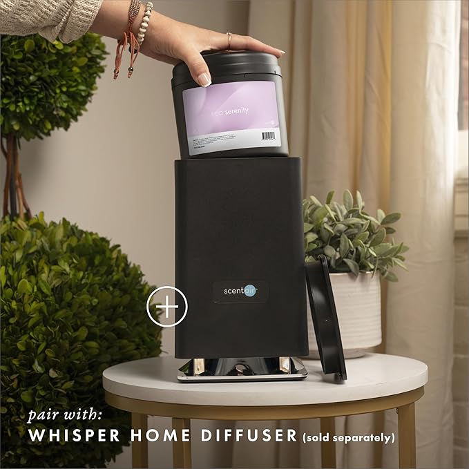 ScentAir Whisper Home Monthly Plug-in Refill Fragrance Cartridge for Home and Office ECO Serenity