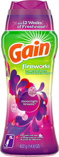 Gain Fireworks in-Wash Scent Booster Beads Moonlight Breeze 14.8 Ounce