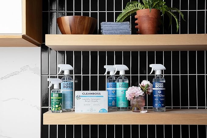 CleanBoss Everyday Multi-Surface Cleaner Plant-Powered For Kitchen Bath Floors (2)